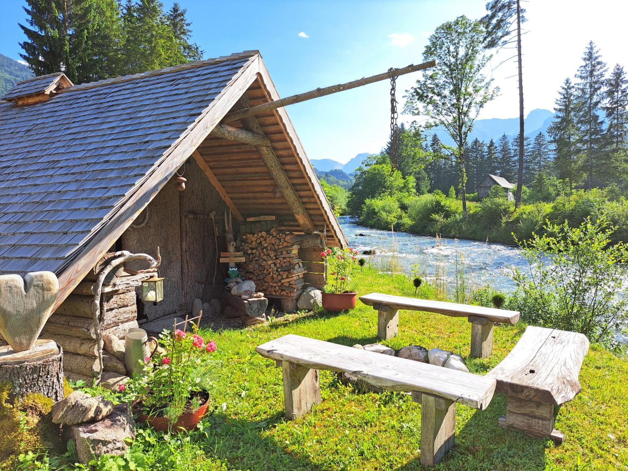Hotel Garni Landhaus Buertlmair Hinterstoder Bagian luar foto