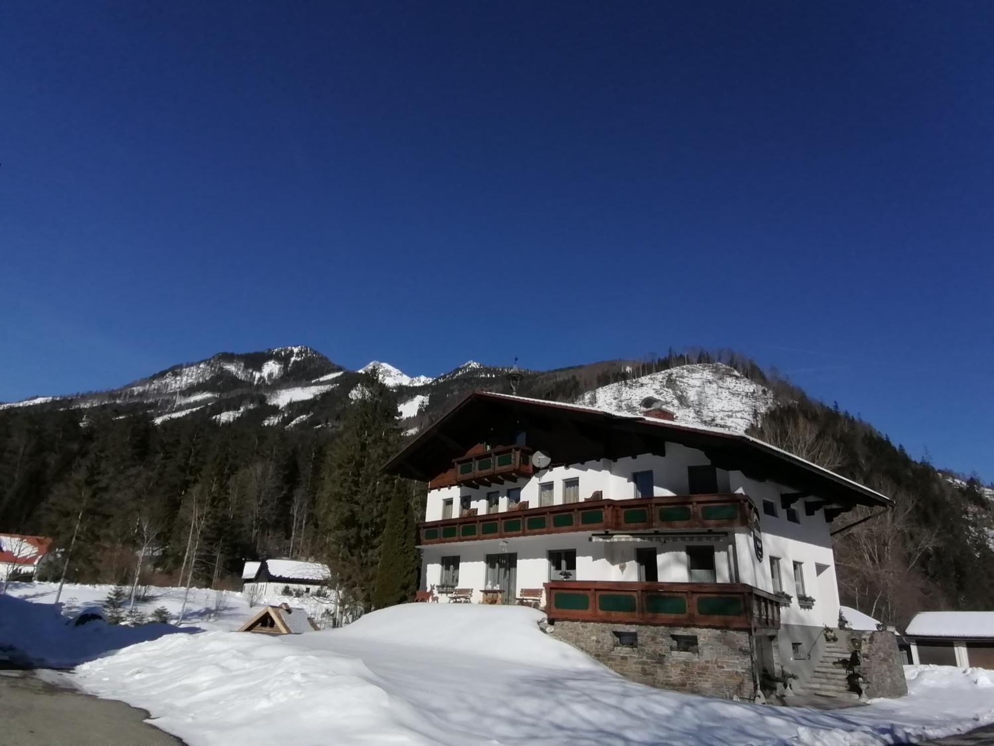 Hotel Garni Landhaus Buertlmair Hinterstoder Bagian luar foto